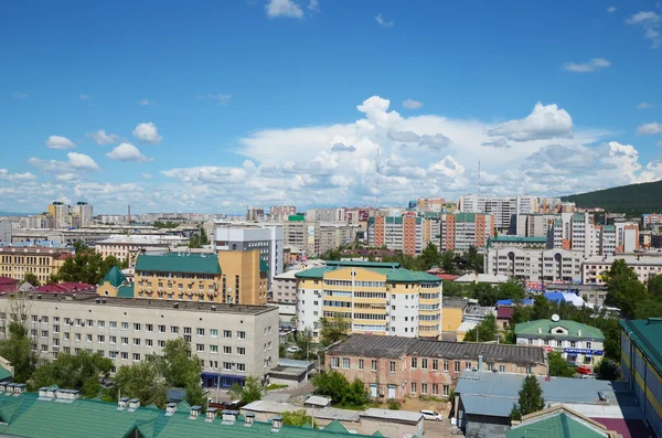 Top view of downtown of Chita city — Stock Photo, Image