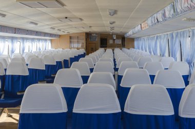 Barguzine motorlu gemi yolcu bölmesi