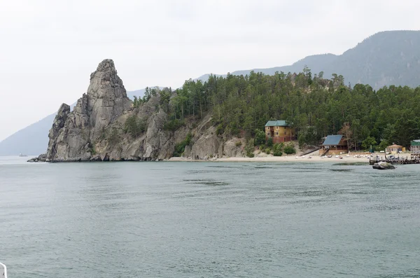 Erholungszentrum. Baikalsee, Sandbucht, Kap kleine Glocke — Stockfoto