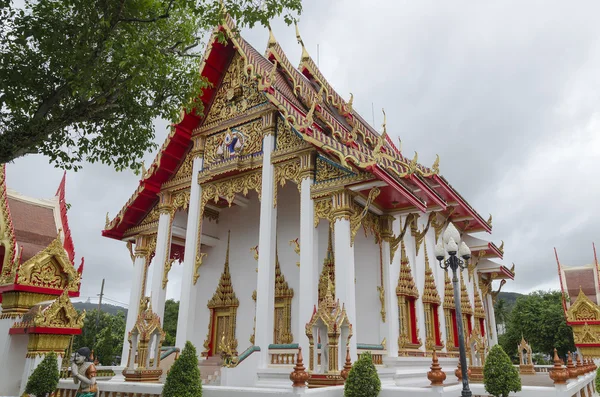 Temple complex Chalong  (Royal). Phuket, Thailand — Stock Photo, Image