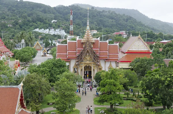 Wihan. Complesso del tempio Chalong (Royal). Phuket, Thailandia — Foto Stock