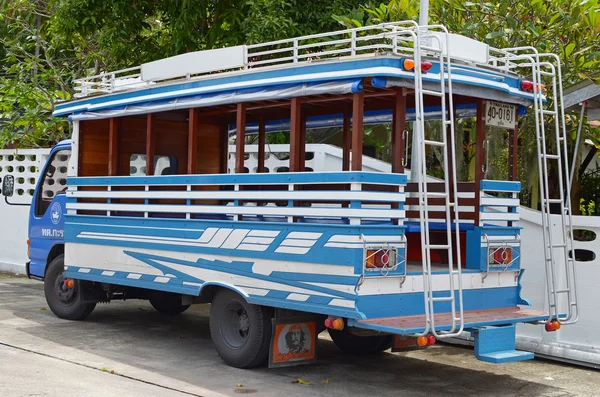 Phuket, thailand-sept, 26 2014: stadtbus in thailand. phuket — Stockfoto