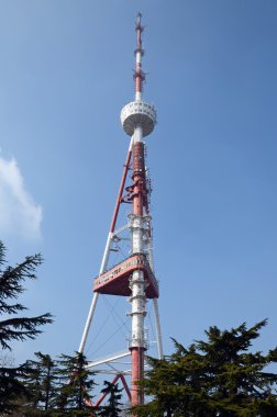 Mount Mtatsminda tarihinde Tiflis Tv Kulesi