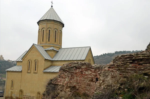 Kilise St George Narikala kale içinde. Tbilisi — Stok fotoğraf