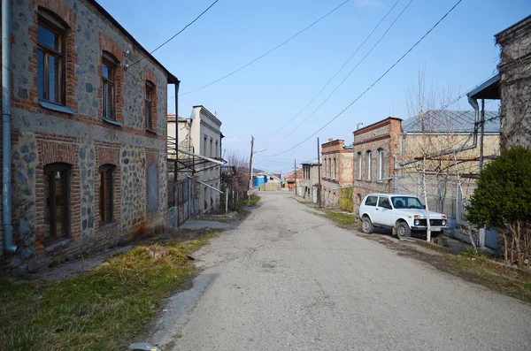 Telavi Street, the regional center of Kakheti. Georgia — Stock fotografie
