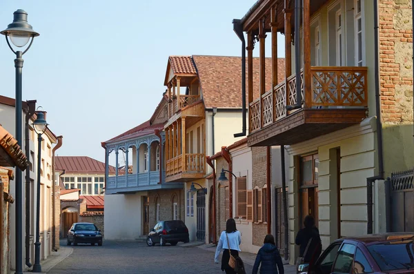 Calles del casco antiguo de Telavi. Kakheti, Georgia —  Fotos de Stock