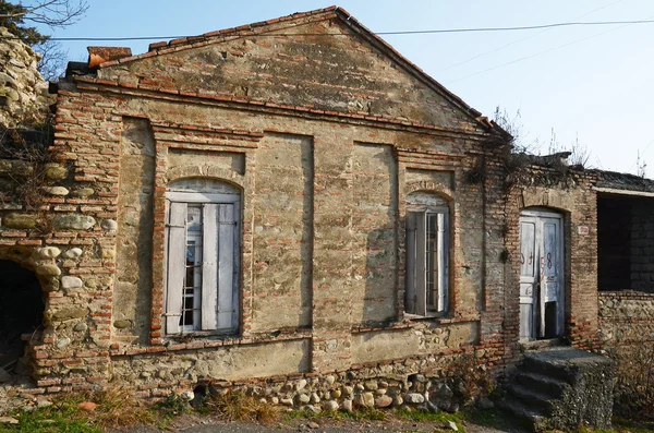 Old stone house in Telavi. Kakheti, Georgia — Stok fotoğraf