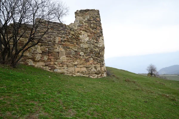 Remains of tower near temple Jvari. Mtskheta, Georgia — Stok fotoğraf