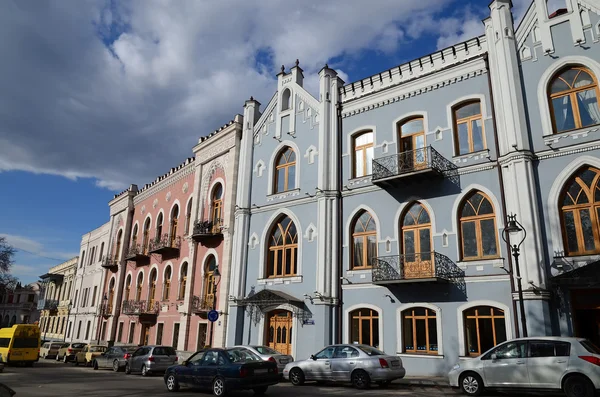 Vakre hus på Tbilisis gate. Georgia – stockfoto
