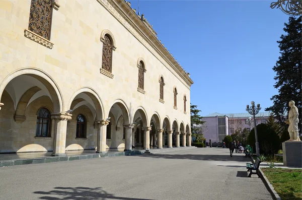 Gori, Gruzie - 4 března 2015: Muzeum Joseph Stalin ve svém rodném městě Gori, Gruzie — Stock fotografie