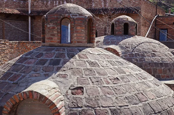 Abanotubani - Hot Sulfur Baths district in old Tbilisi. — Stock Photo, Image