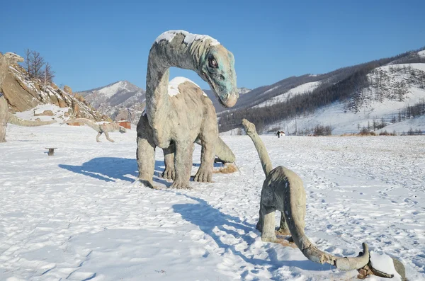 Dinosaurie dalen i Terelj nationalpark. Mongoliet — Stockfoto