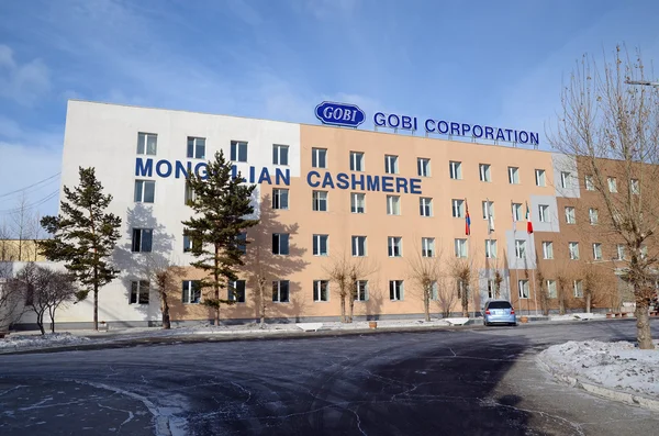 Ulaanbaatar, 1, Mn-Dec 2015: Gobi corporation kantoorgebouw in Ulaanbaatar — Stockfoto