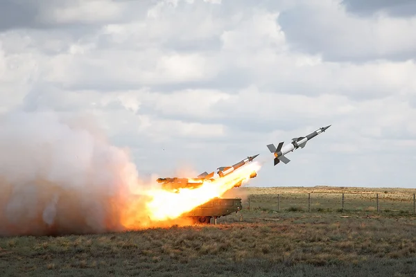 Protiletadlových raketových systém Stock Fotografie