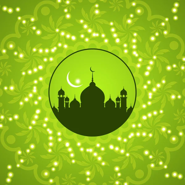 Ramadan Kareem diseño de fondo — Vector de stock