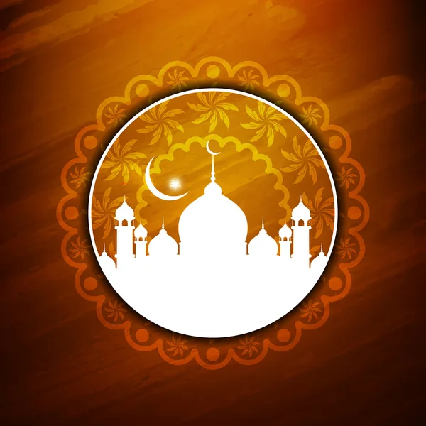 Ramadan Kareem achtergrond ontwerp — Stockvector