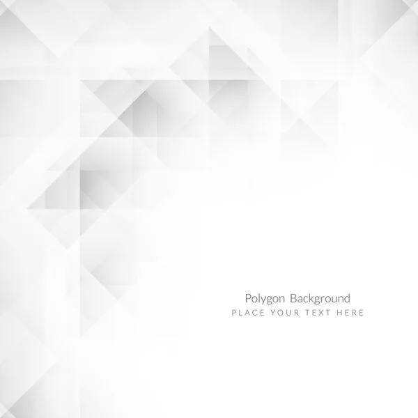 Abstrakte graue Farbe Polygon Hintergrunddesign — Stockvektor