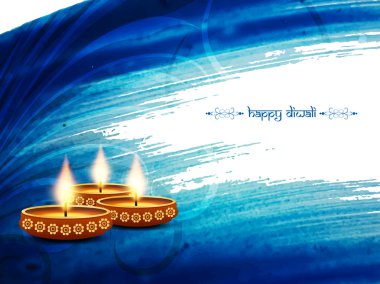 Mutlu Diwali arka plan tasarım