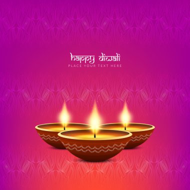 Mutlu Diwali arka plan tasarım