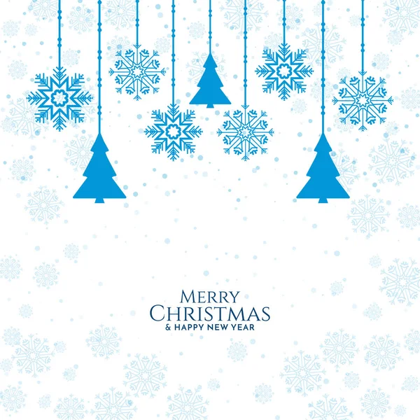 Elegant Merry Christmas Cultural Festival Background Vector — Stock Vector