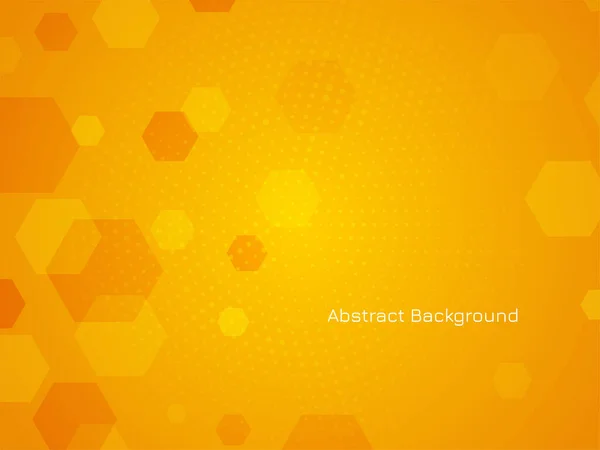 Diseño Hexagonal Moderno Abstracto Vector Fondo — Vector de stock
