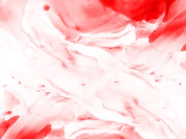 Soyut kırmızı suluboya desen tasarım arka plan vektörü