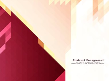 Üçgen mozaik model retro geometrik arkaplan vektörü