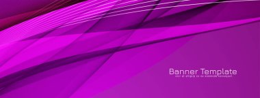 Soyut dalga biçimi tasarım afiş şablonu vektörü