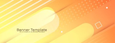 Soyut sarı renk modern geometrik arkaplan vektörü