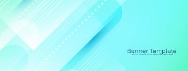 Modern parlak mavi geometrik sancak vektörü