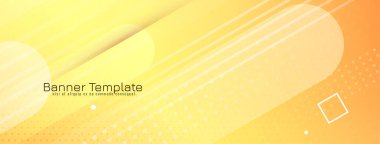 Soyut sarı renk modern geometrik arkaplan vektörü
