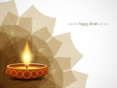 Mutlu Diwali kart tasarımı
