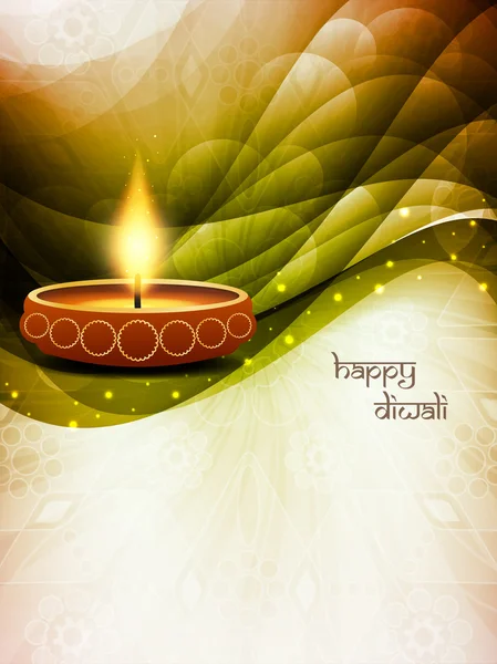 Diseño de tarjetas Happy Diwali — Vector de stock