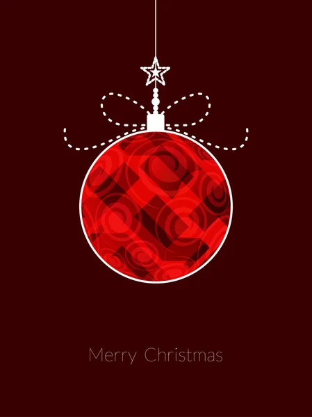 Elegant Merry Christmas background — Stock Vector