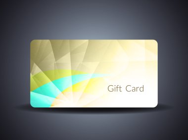 Zarif Hediyelik kart tasarımı.