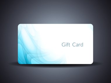 Zarif Hediyelik kart tasarımı.