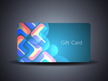 Zarif Hediyelik kart tasarımı.