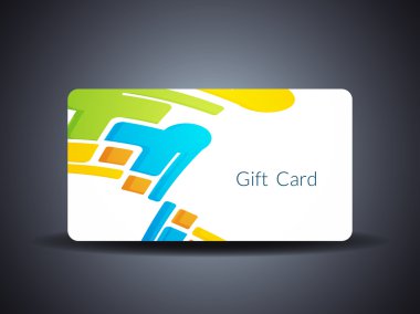 Zarif Hediyelik kart tasarımı.