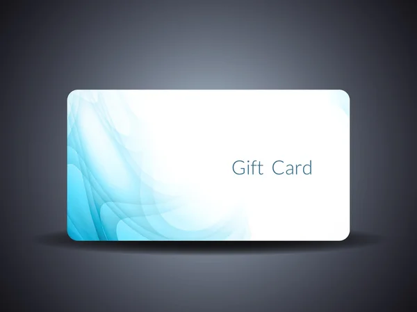 Elegant gift card design. — Stock Vector