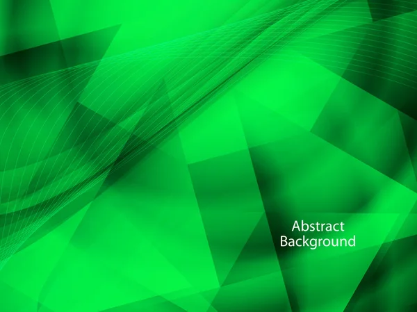 Елегантний зелений кольоровий фон з полігональними формами . — стоковий вектор
