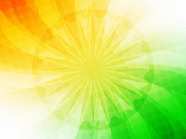 Elegantní lesklý indické vlajky téma pozadí. — Stockový vektor