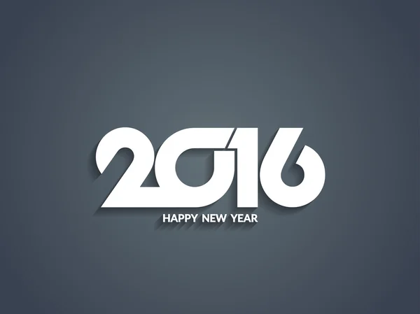 Mutlu yeni yıl 2016 tasarımını güzel metin