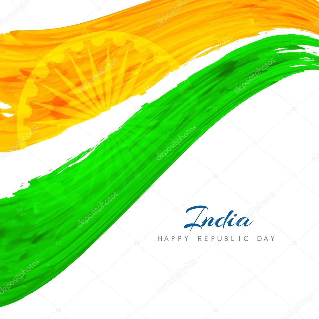 Indian flag theme background design Stock Vector Image by ©Creativehat  #95636014