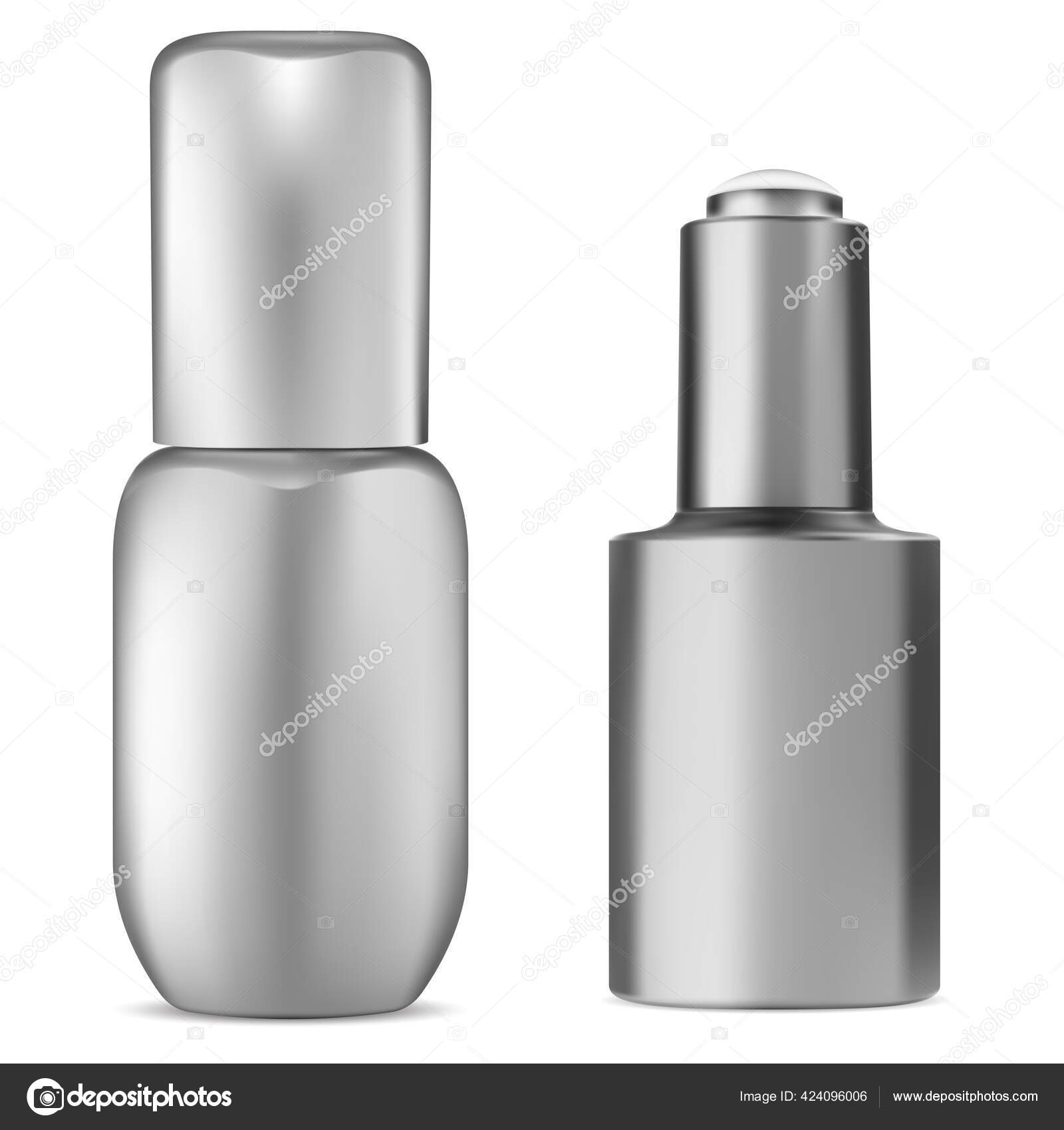 Download Serum Bottle Blank Cosmetic Dropper Vial Mockup Isolated Packaging Eyedropper Vector Image By C Sergiibaibak Vector Stock 424096006