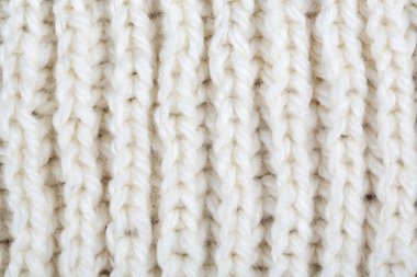 Beyaz örgü doku