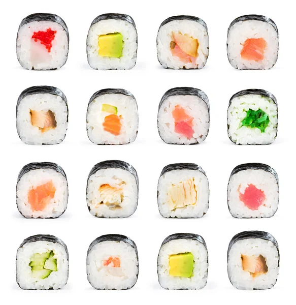 Sushi collage — Stockfoto