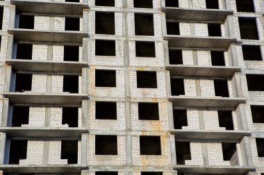 Bina yapım aşamasında