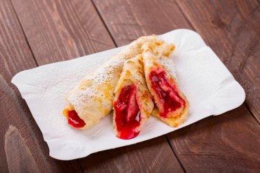 Gözleme kahvaltısı şurubu ile