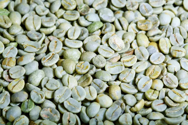 Groene koffie beals — Stockfoto