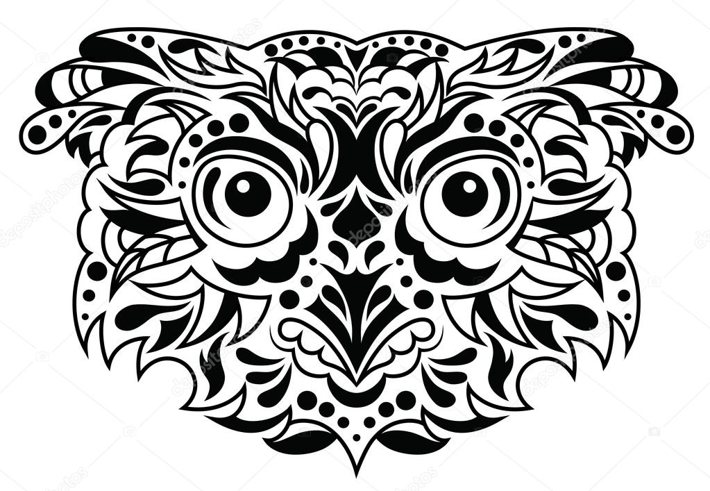 Head of an owl.